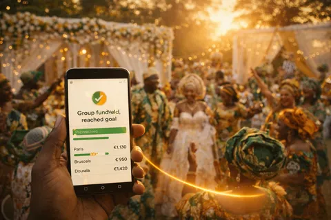 Cagnotte communautaire en cours de collecte sur l'app Kudu™